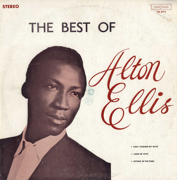 Alton Ellis : The Best Of Alton Ellis (LP, Comp, RP, red)