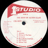 Alton Ellis : The Best Of Alton Ellis (LP, Comp, RP, red)