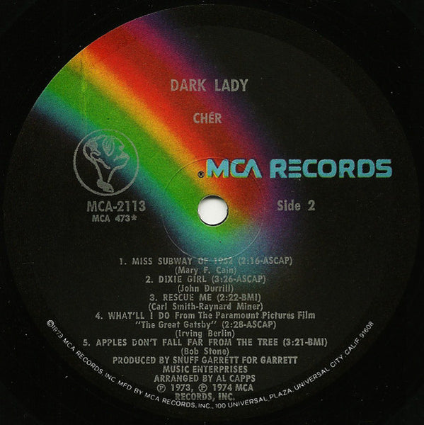 Chér* : Dark Lady (LP, Album, Glo)