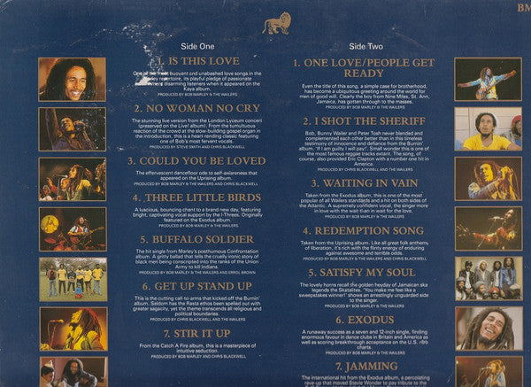 Bob Marley & The Wailers : Legend - The Best Of Bob Marley And The Wailers (LP, Comp, Pal)
