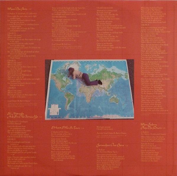 Jimmy Buffett : Somewhere Over China (LP, Album, Glo)