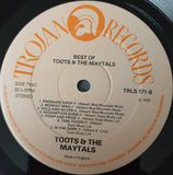 Toots & The Maytals : The Best Of Toots And The Maytals (LP, Comp, Ora)