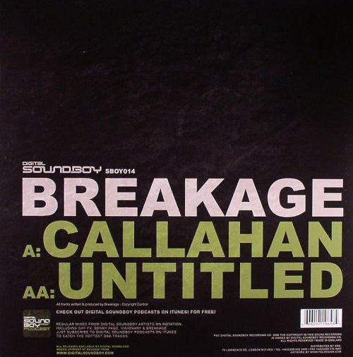 Breakage : Callahan (12")