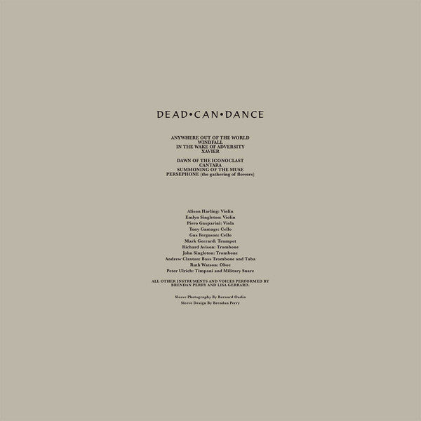 Dead Can Dance : Within The Realm Of A Dying Sun (LP, Album, RE, RM, RP)