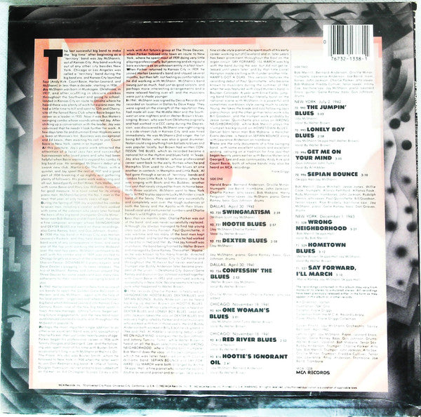 Jay McShann : The Early Bird Charlie Parker (1941-1943) (LP, Comp, Glo)