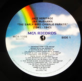 Jay McShann : The Early Bird Charlie Parker (1941-1943) (LP, Comp, Glo)