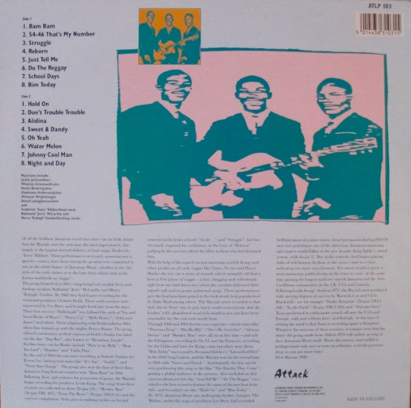 The Maytals : Do The Reggae 1966-70 (LP, Comp)