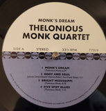 The Thelonious Monk Quartet : Monk's Dream (LP, Album, RE + CD, Album, RE)