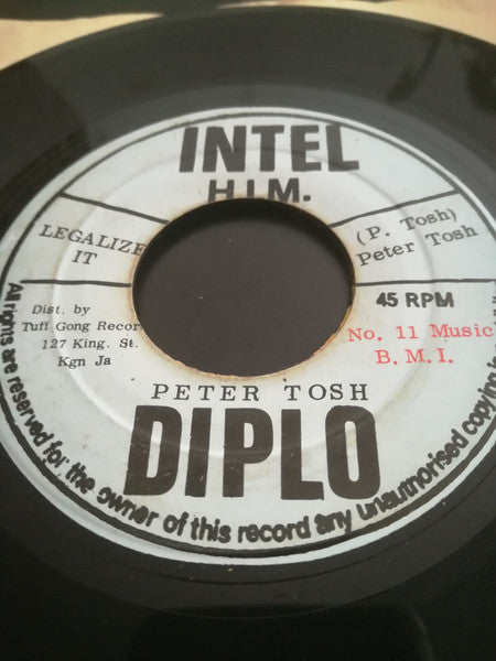 Peter Tosh : Legalize It / Version (7")