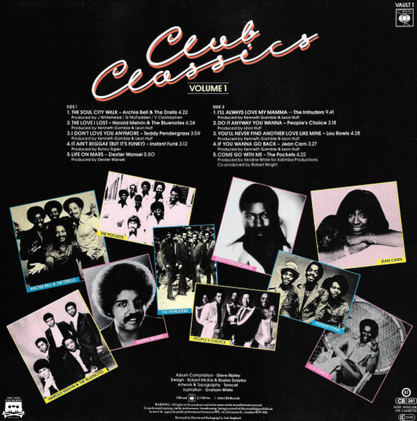 Various : Club Classics Volume 1 (LP, Comp)