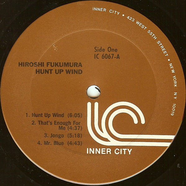 Hiroshi Fukumura With Sadao Watanabe : Hunt Up Wind (LP, Album)