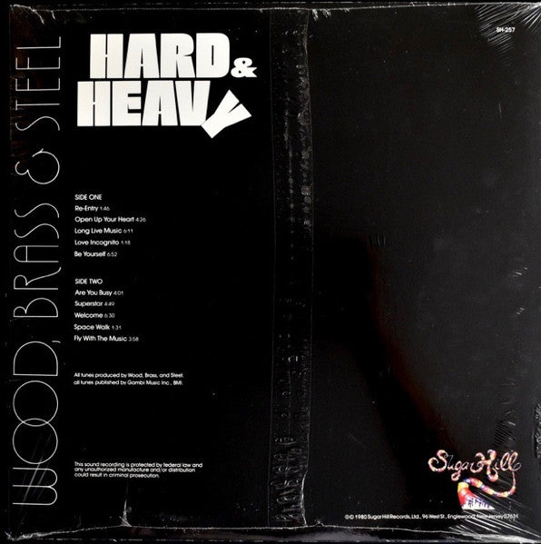 Wood, Brass & Steel : Hard & Heavy (LP, Album)