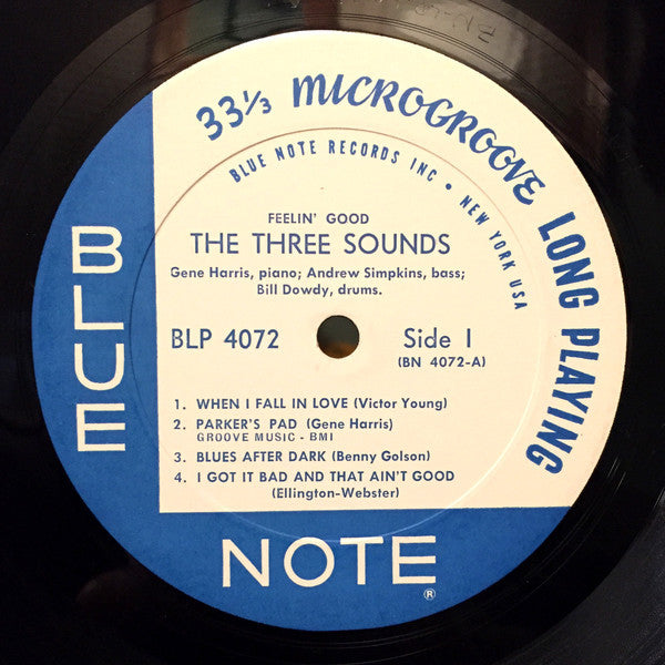 The Three Sounds : Feelin' Good (LP, Album, Mono, RP)