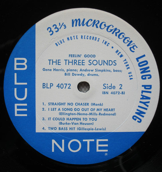 The Three Sounds : Feelin' Good (LP, Album, Mono, RP)