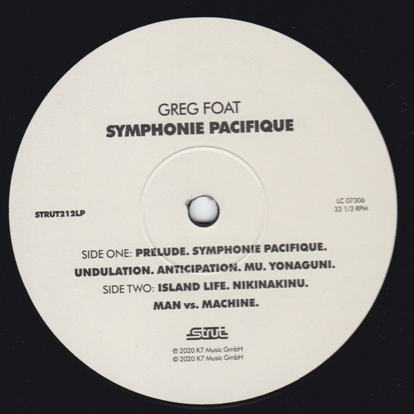 Greg Foat : Symphonie Pacifique (2xLP, Album)