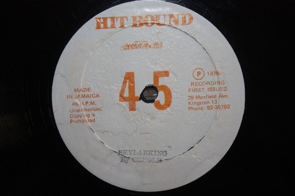 Creole : Moving Away / Skylarking (12")