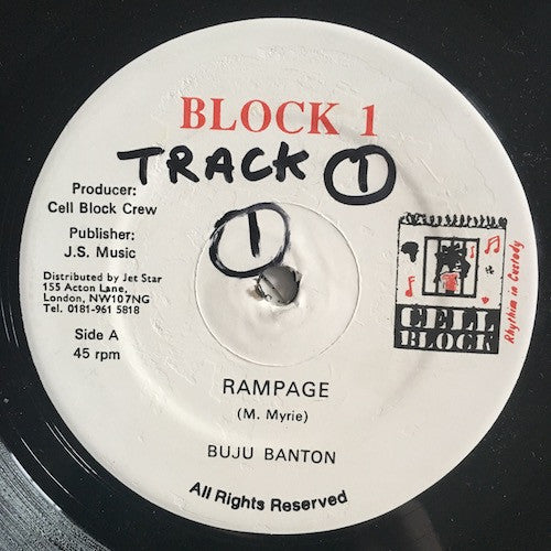 Buju Banton : Rampage (12")