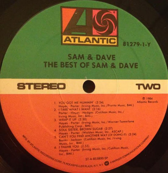 Sam & Dave : The Best Of Sam & Dave (LP, Comp, SRC)