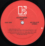 Richie Rome : Deep (LP, Album, SP )