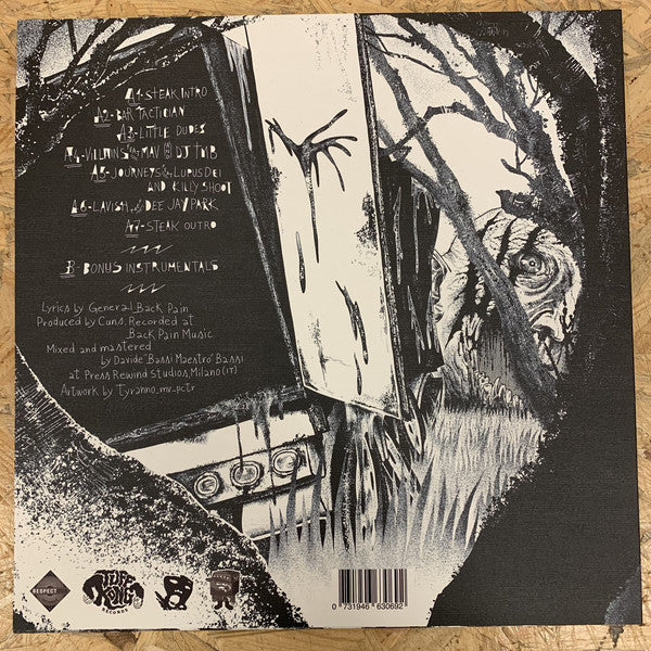 GeneralBackPain + Cuns : Fiato Sul Collo (12", EP, Ltd, Num)