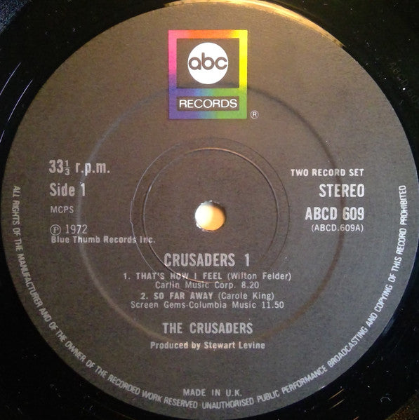 The Crusaders : Crusaders 1 (2xLP, Album, RP, Gat)