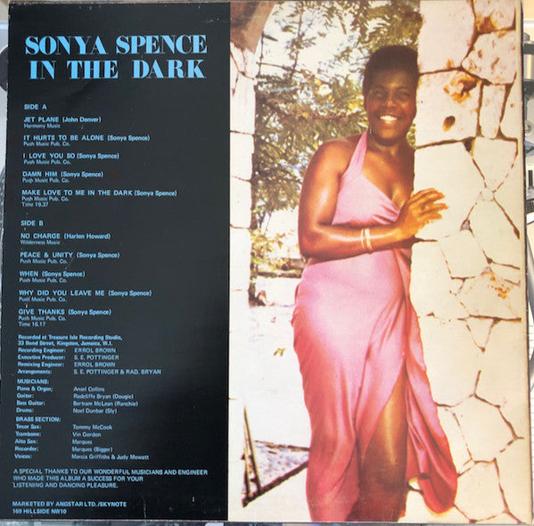 Sonya Spence : In The Dark (LP, Album)