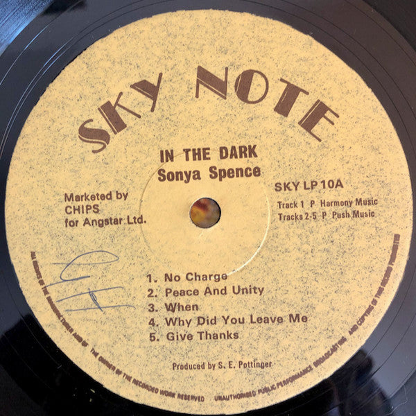 Sonya Spence : In The Dark (LP, Album)