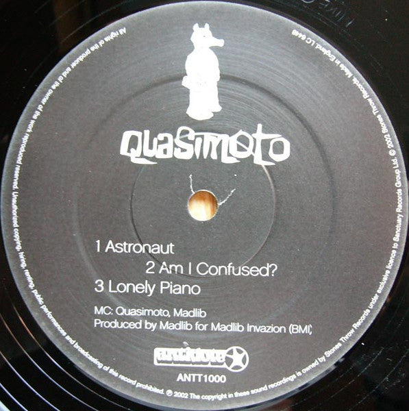 Quasimoto : Astronaut EP (12", S/Sided, EP)