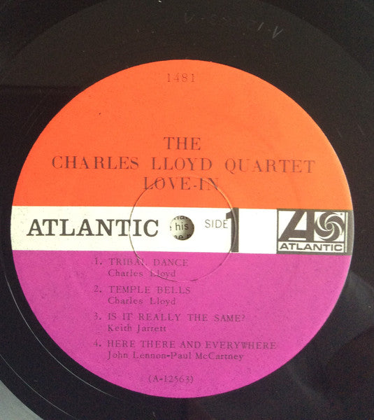 The Charles Lloyd Quartet : Love-In (LP, Album, Mono)