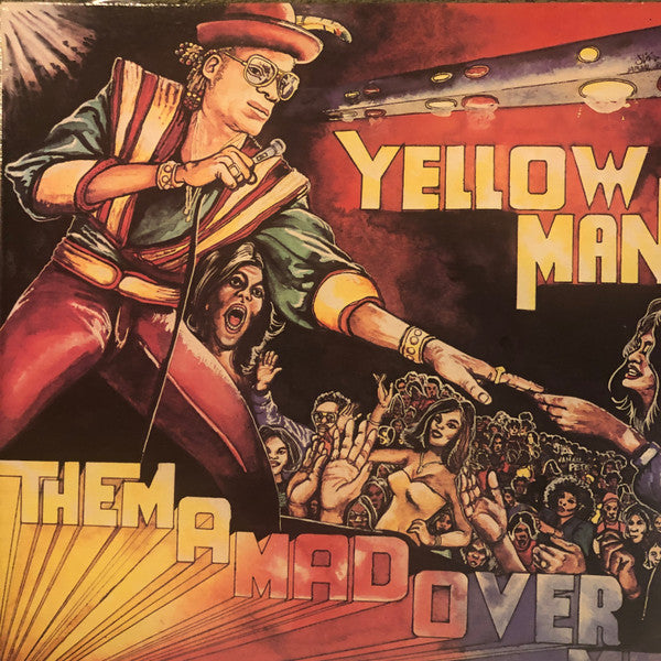 Yellowman : Them A Mad Over Me (LP, Album, RE)