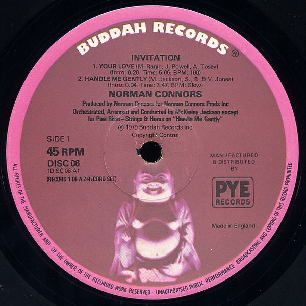 Norman Connors & The Starship Orchestra : Invitation (2x12", Gat)