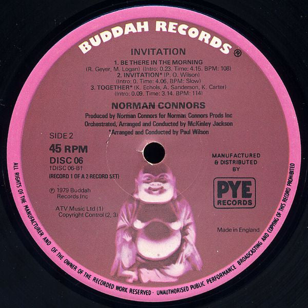 Norman Connors & The Starship Orchestra : Invitation (2x12", Gat)