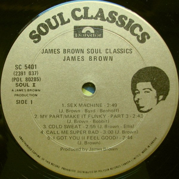 James Brown : James Brown Soul Classics (LP, Comp)