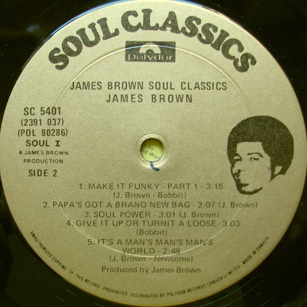 James Brown : James Brown Soul Classics (LP, Comp)