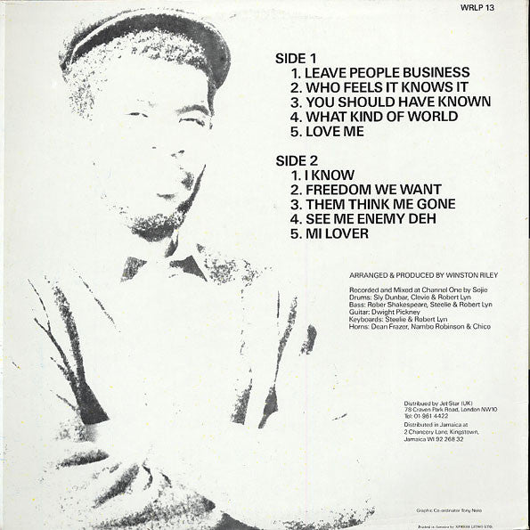 Admiral Tibet : Leave People Business (LP, Album)