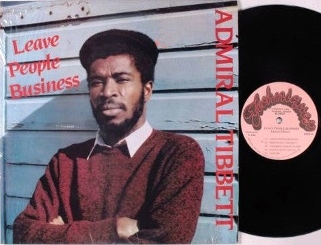 Admiral Tibet : Leave People Business (LP, Album)