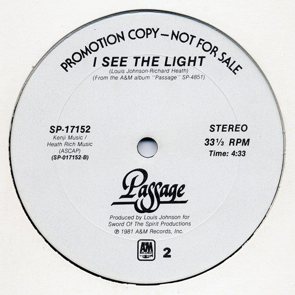 Passage (3) : Have You Heard The Word (12", Promo)