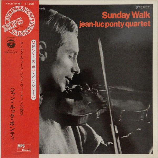 Jean-Luc Ponty : Sunday Walk (LP, Album, Promo, Gat)