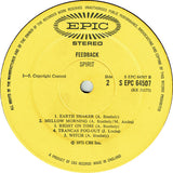 Spirit (8) : Feedback (LP, Album, Gat)