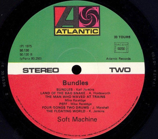 Soft Machine : Bundles (LP, Album)