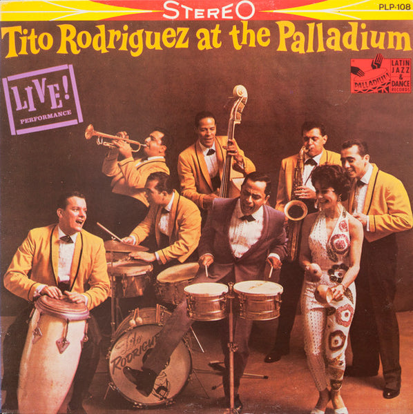 Tito Rodriguez & His Orchestra : Live At The Palladium (LP, Album, RE)
