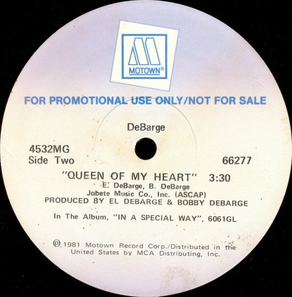 DeBarge : Rhythm Of The Night (12", Promo)