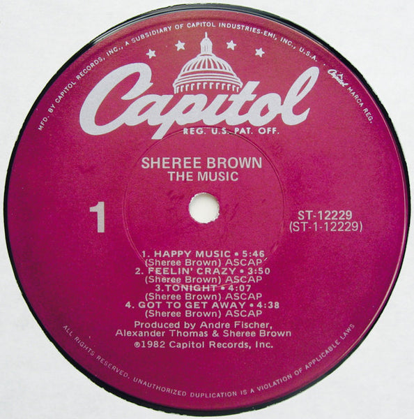 Sheree Brown : The Music (LP, Album)