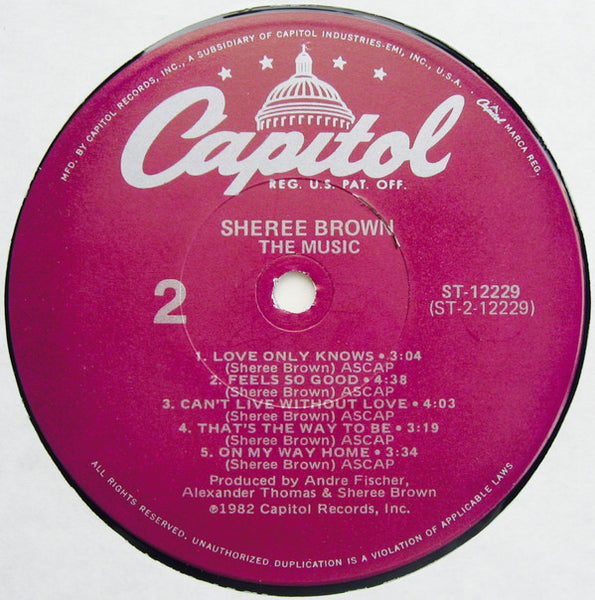 Sheree Brown : The Music (LP, Album)