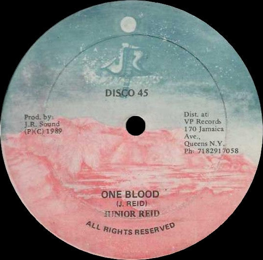 Junior Reid : One Blood / Married Life (12")