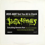 Busta Rhymes : Woo-Hah!! Got You All In Check (12", Single, Promo)