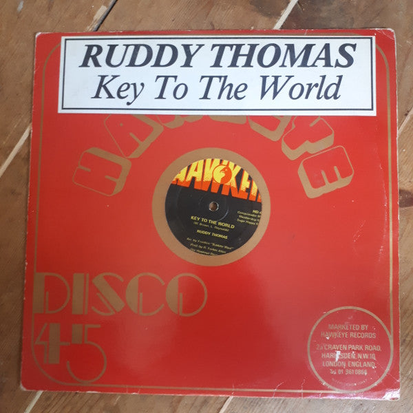 Ruddy Thomas : Key To The World (12")