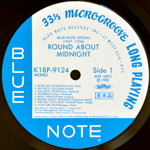 Various : Round About Midnight - Blue Note Special 1947-1956 (LP, Comp, Mono, Promo)