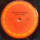 Thelonious Monk : Always Know (2xLP, Comp, Gat)