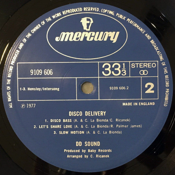 D.D. Sound : Disco Delivery (LP, Album)